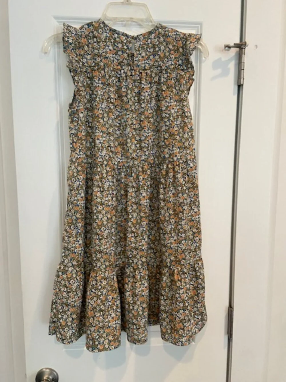 Hayden Girls Size XL (13-14 y.o.) Floral Dress with Flutter Sleeves